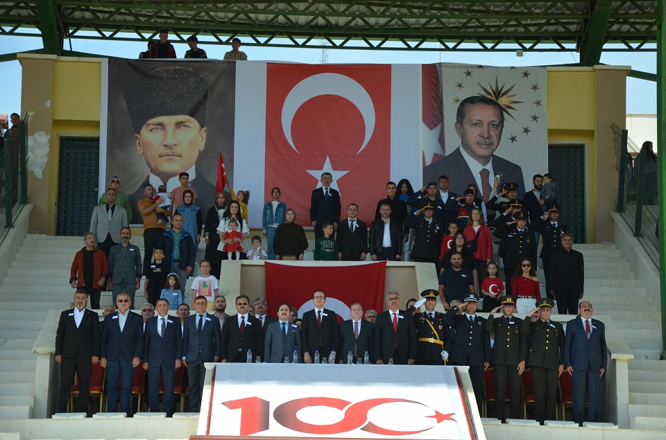 Cumhuriyetimizin Kuruluşunun 100. Yıldönümü İlçemizde Coşkuyla Kutlandı.