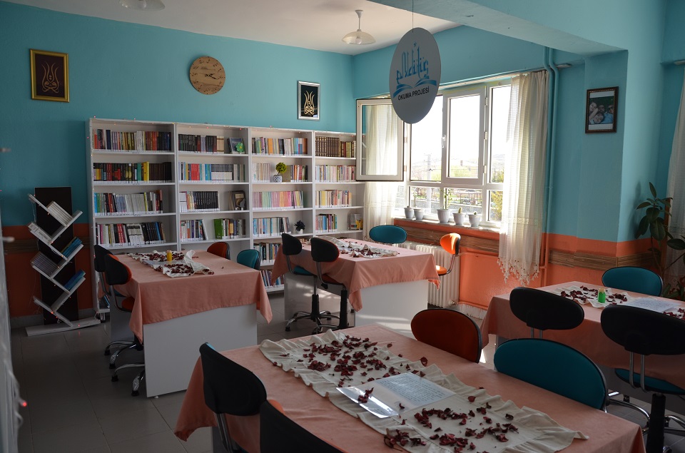 Ilgın Kız Anadolu İmam Hatip Lisesi’nde Kütüphane Açılışı Gerçekleştirildi
