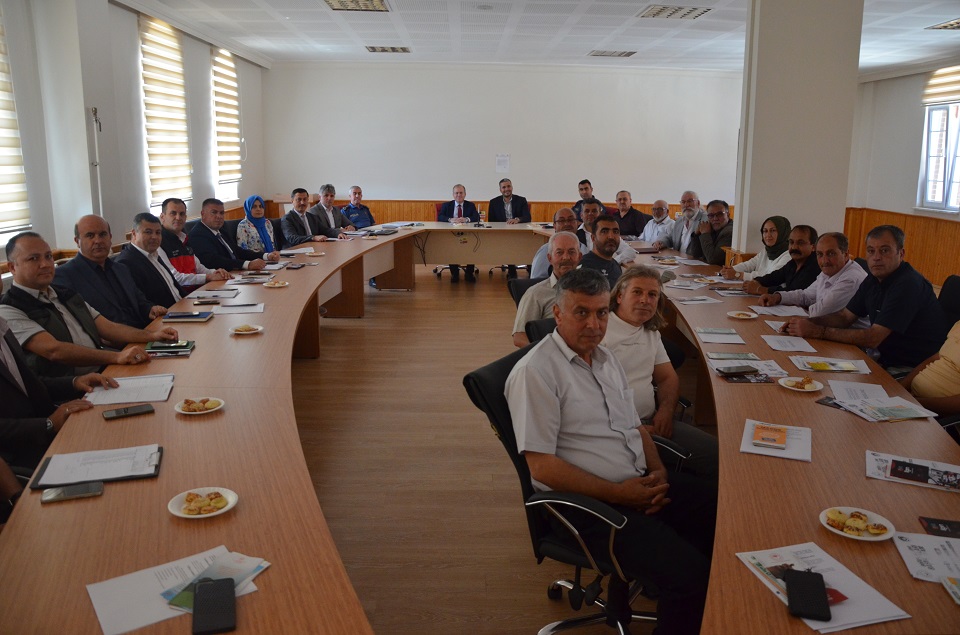 Mahalle Muhtarları Toplantısı Gerçekleştirildi.